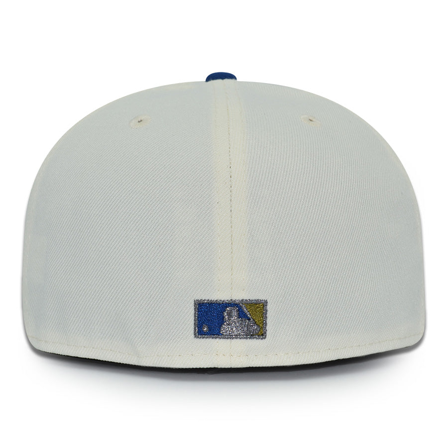 Tampa Bay Devil Rays "CLOSE KNIT" Exclusive New Era 59Fifty Fitted Hat - Chrome/Dark Graphite