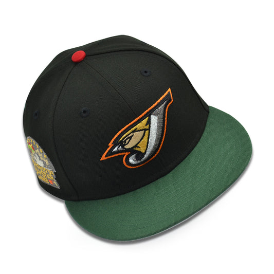Toronto Blue Jays "HAWK GIRL" Exclusive New Era 59Fifty Fitted Hat - Black/Cilantro