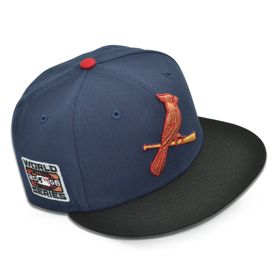 St.Louis Cardinals "STAY HIGH 2.0" Exclusive New Era 59Fifty Fitted Hat - Night Shift/Black