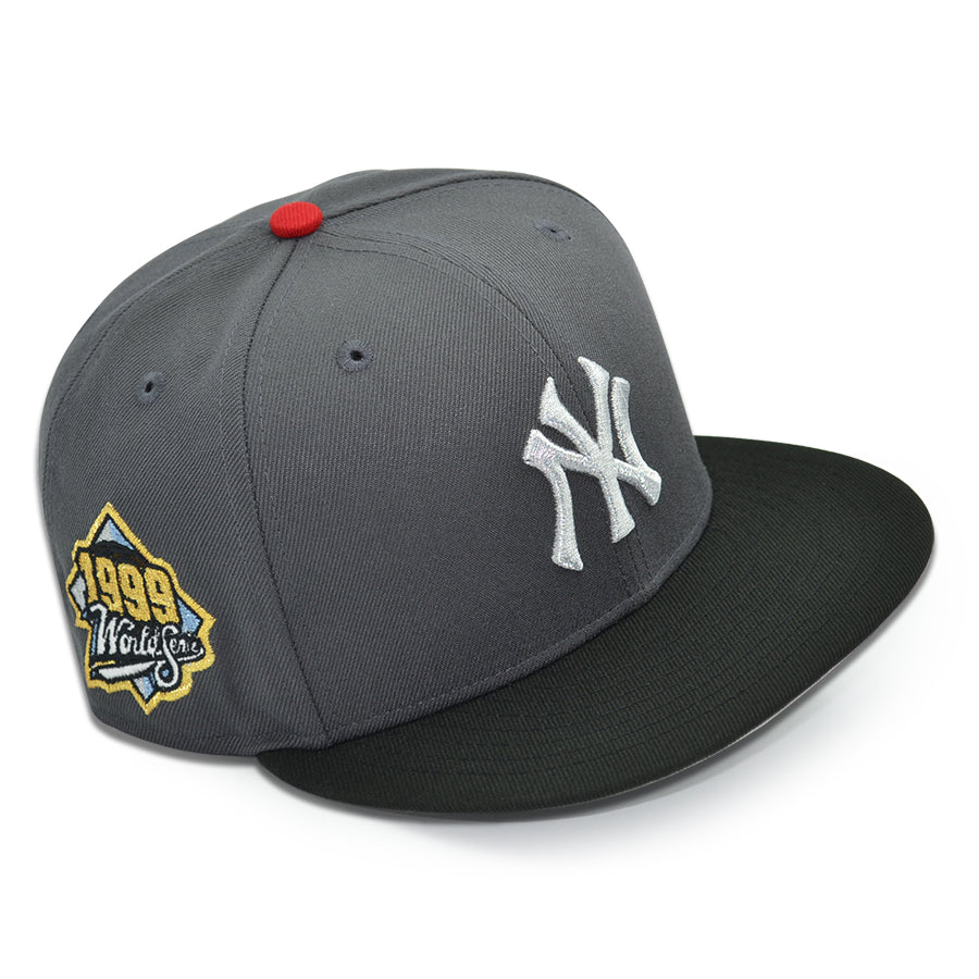 New York Yankees "PRINCE AKEEM" Exclusive New Era 59Fifty Fitted Hat - Dark Graphite/Black