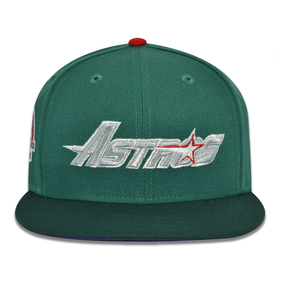 Houston Astros "ZORO 'STROS" Exclusive New Era 59Fifty Fitted Hat -Emerald/Dark Green
