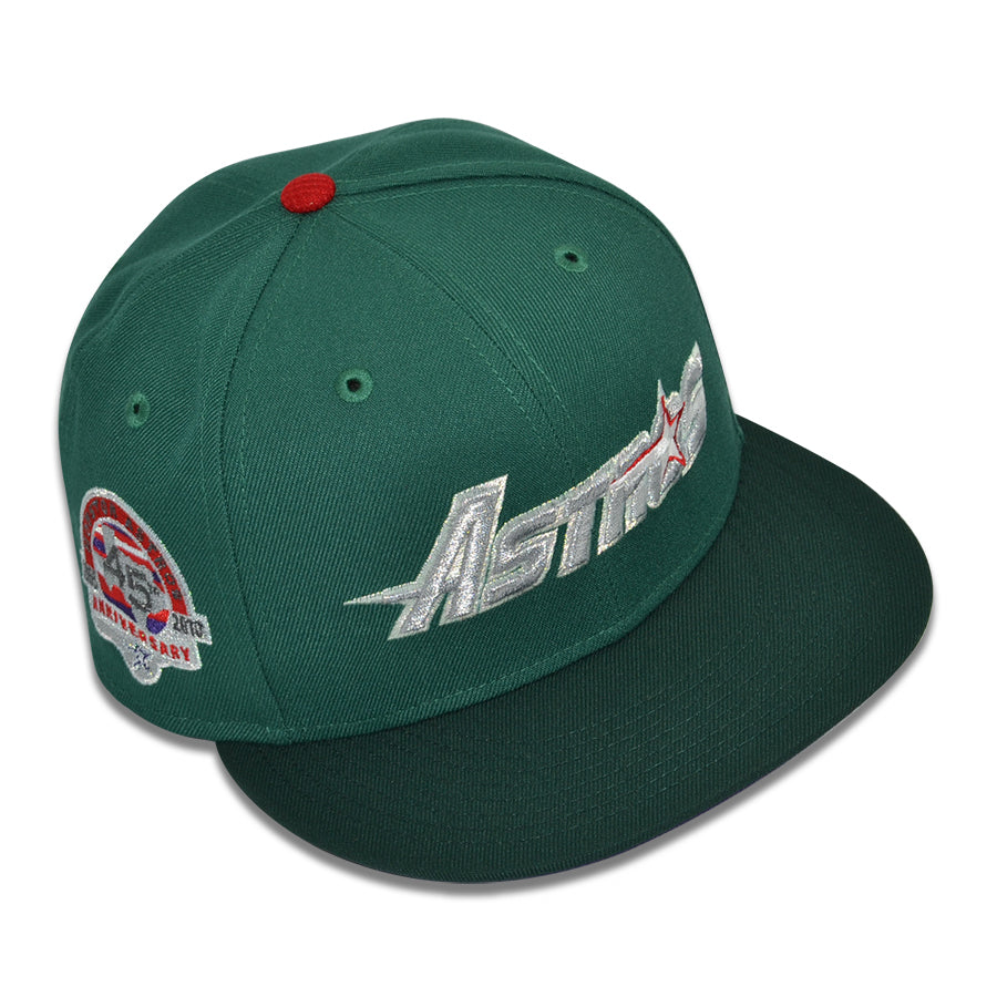 Houston Astros "ZORO 'STROS" Exclusive New Era 59Fifty Fitted Hat -Emerald/Dark Green