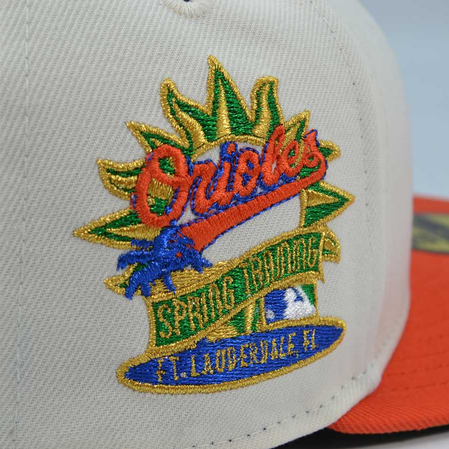 Baltimore Orioles "YOUNG GUNNAR" Spring Training Exclusive New Era 59Fifty Fitted Hat - Chrome/Orange