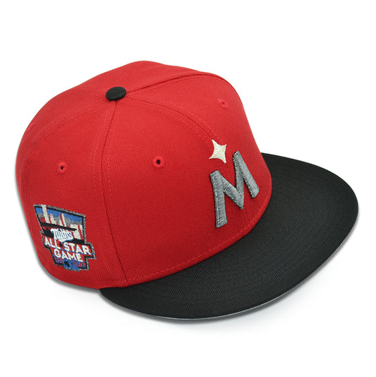 Minnesota Twins "MULTIVERSE OF MADNESS" Exclusive New Era 59Fifty Fitted Hat - Scarlet/Black