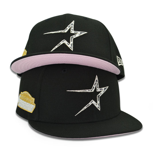 Houston Astros "SUPER COWSTAR PINKY" Exclusive New Era 59Fifty Fitted Hat - Black Pinky