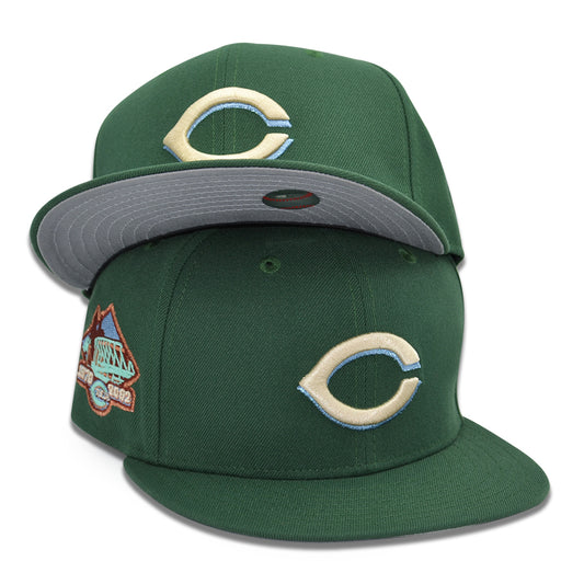 Cincinnati Reds "MEGA X" Exclusive New Era 59Fifty Fitted Hat - Mountain Pine