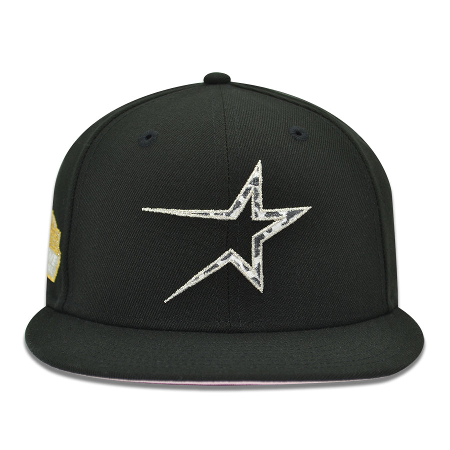Houston Astros "SUPER COWSTAR PINKY" Exclusive New Era 59Fifty Fitted Hat - Black Pinky