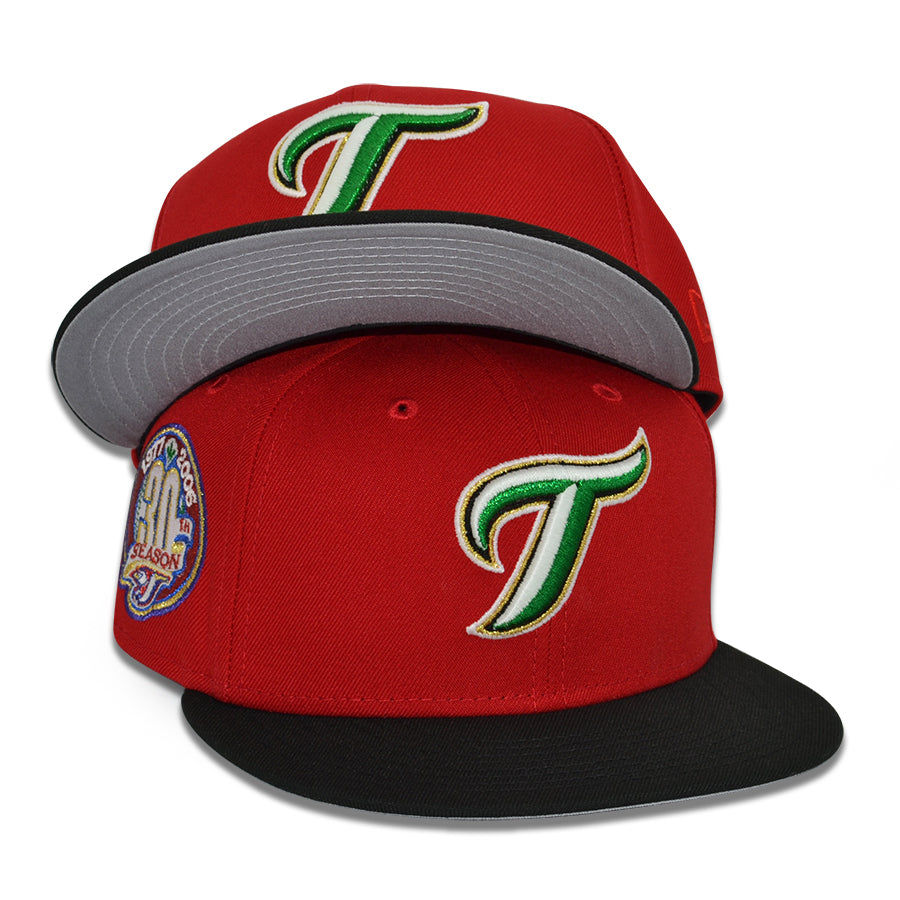 Toronto Blue Jays "TIME WIZARD" Exclusive New Era 59Fifty Fitted Hat - Scarlet/Black