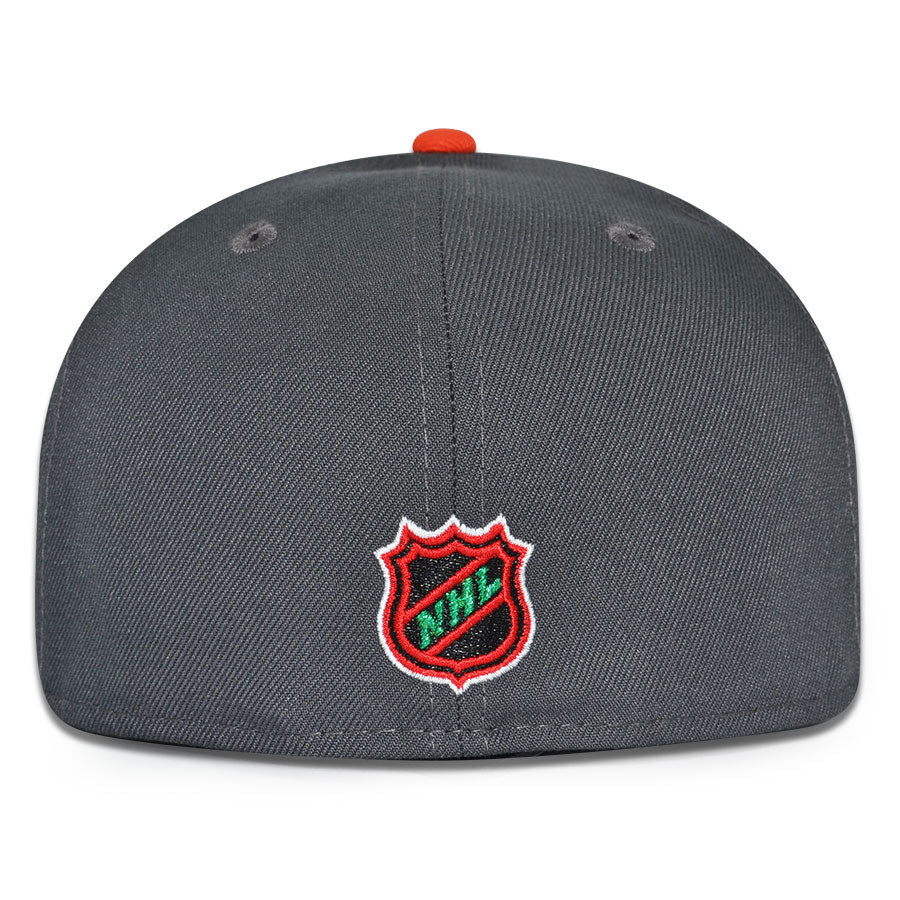 Washington Capitals "CAPITAL PUNISHMENT" Exclusive New Era 59Fifty Fitted Hat - Dark Graphite/Black