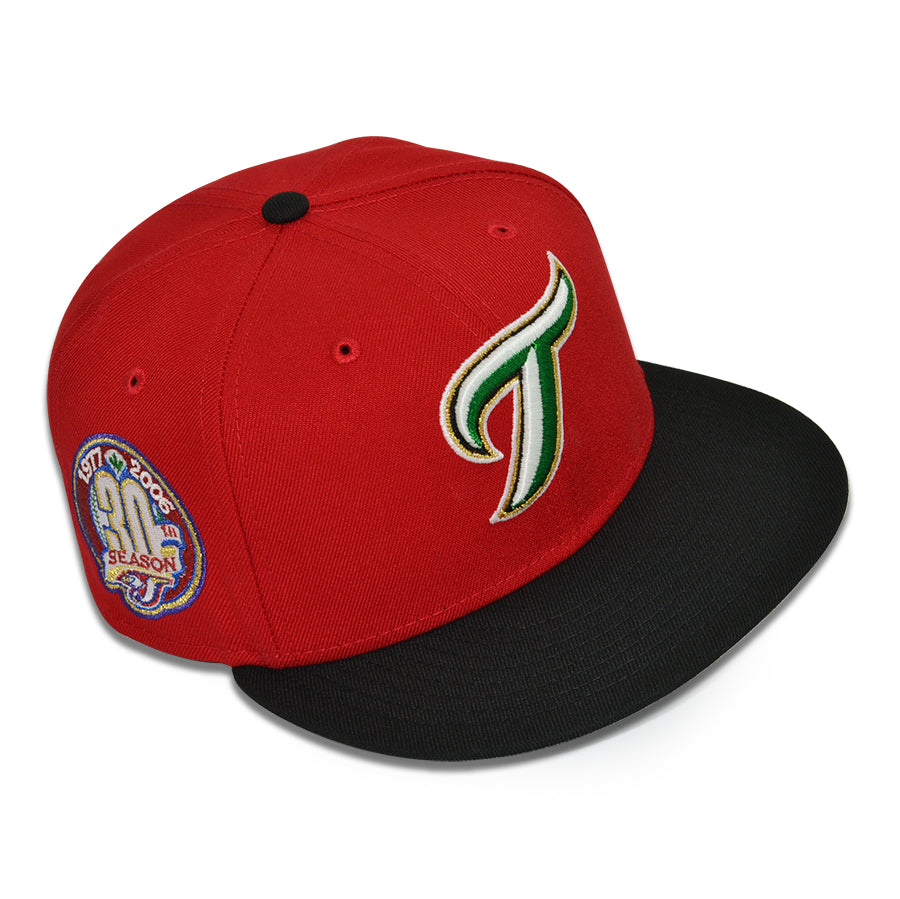 Toronto Blue Jays "TIME WIZARD" Exclusive New Era 59Fifty Fitted Hat - Scarlet/Black