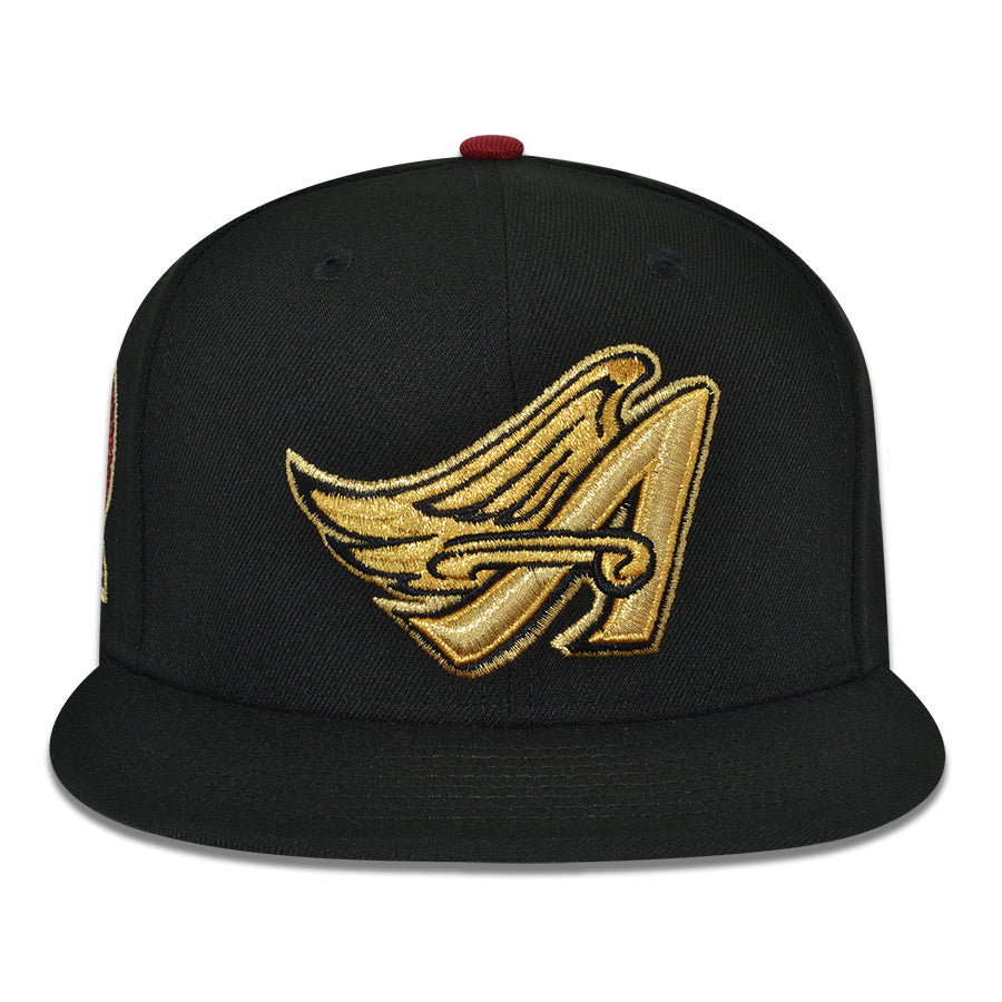 Anaheim Angels "WELCOME TO THE ZOO" Exclusive New Era 59Fifty Fitted Hat - Black