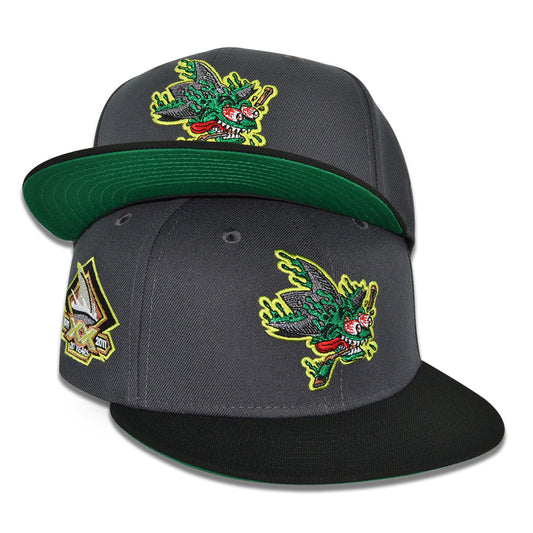 San Jose Sharks "JIMBO" Exclusive New Era 59Fifty Fitted Hat - Dark Graphite/Black