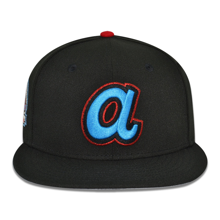 Atlanta Braves "THE LEAKS" Exclusive New Era 59Fifty Fitted Hat - Black