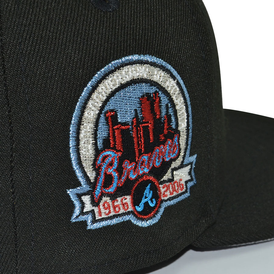 Atlanta Braves "THE LEAKS" Exclusive New Era 59Fifty Fitted Hat - Black