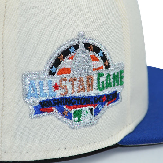 Washington Nationals "DC STREETWEAR" Exclusive New Era 59Fifty Fitted Hat - Chrome/Royal