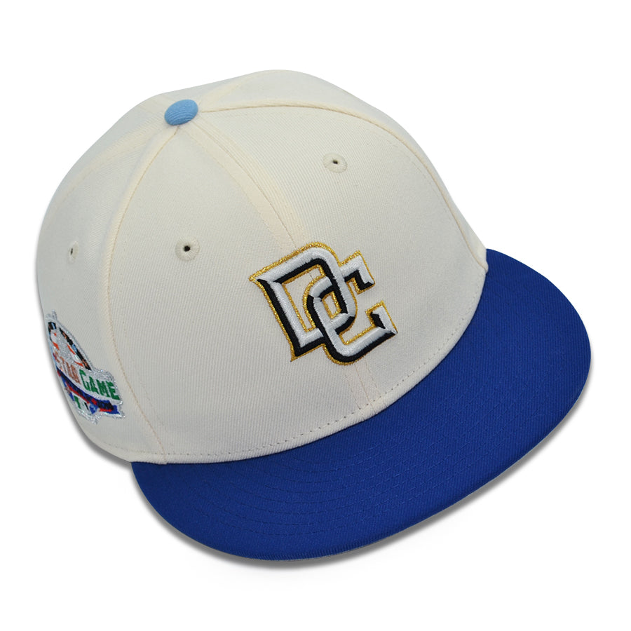 Washington Nationals "DC STREETWEAR" Exclusive New Era 59Fifty Fitted Hat - Chrome/Royal