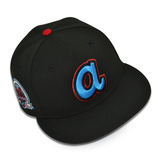 Atlanta Braves "THE LEAKS" Exclusive New Era 59Fifty Fitted Hat - Black