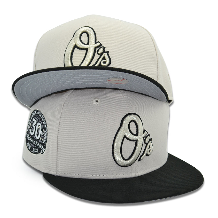 Baltimore Orioles "BROCKS ACE" Exclusive New Era 59Fifty Fitted Hat - Stone/Black