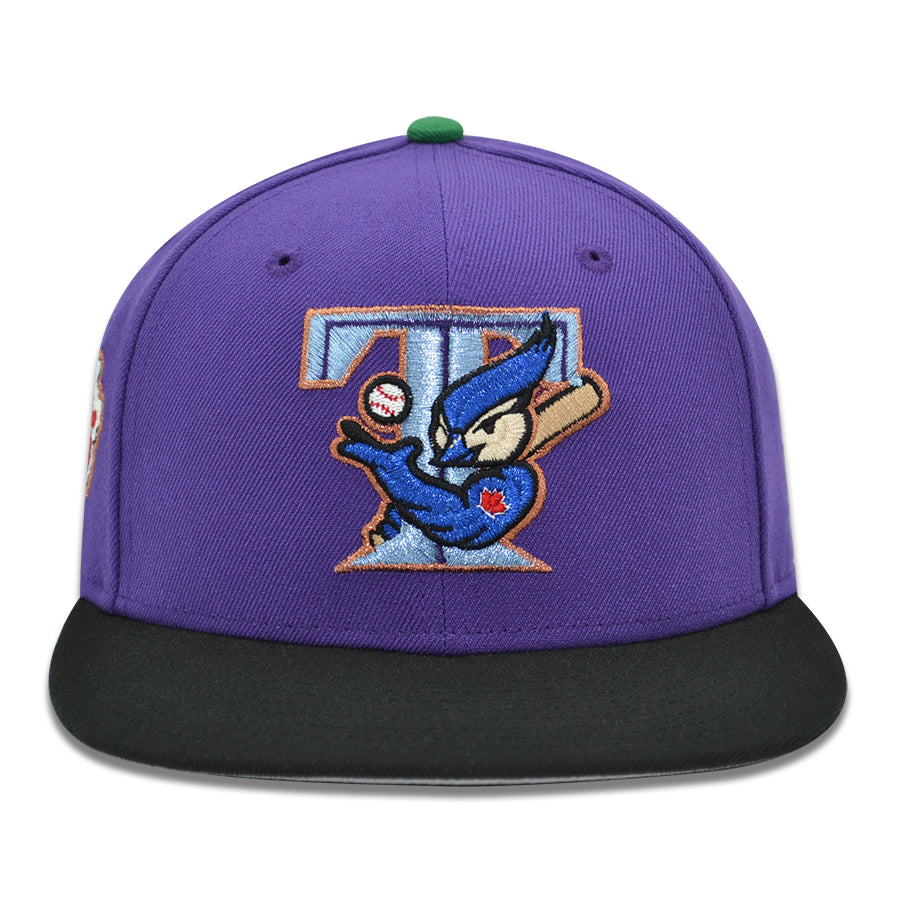 Toronto Blue Jays "ILLUSIONS" Exclusive New Era 59Fifty Fitted Hat - Deep Purple/Black