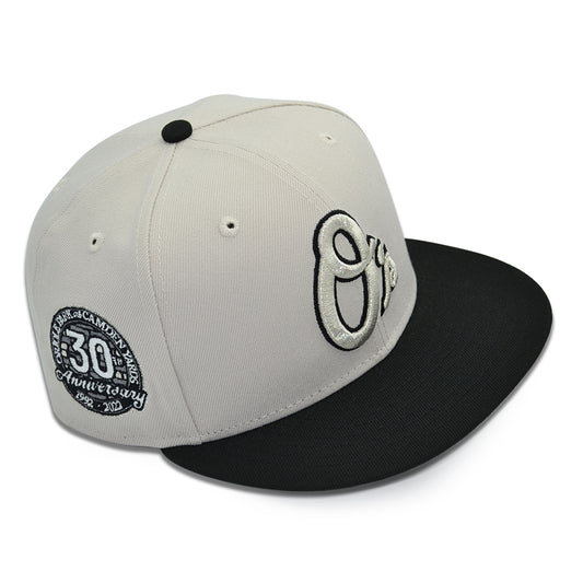 Baltimore Orioles "BROCKS ACE" Exclusive New Era 59Fifty Fitted Hat - Stone/Black