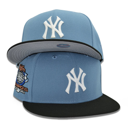 New York Yankees "SUPREME CLIENTELE" Exclusive New Era 59Fifty Fitted Hat - Faded Blue/Black