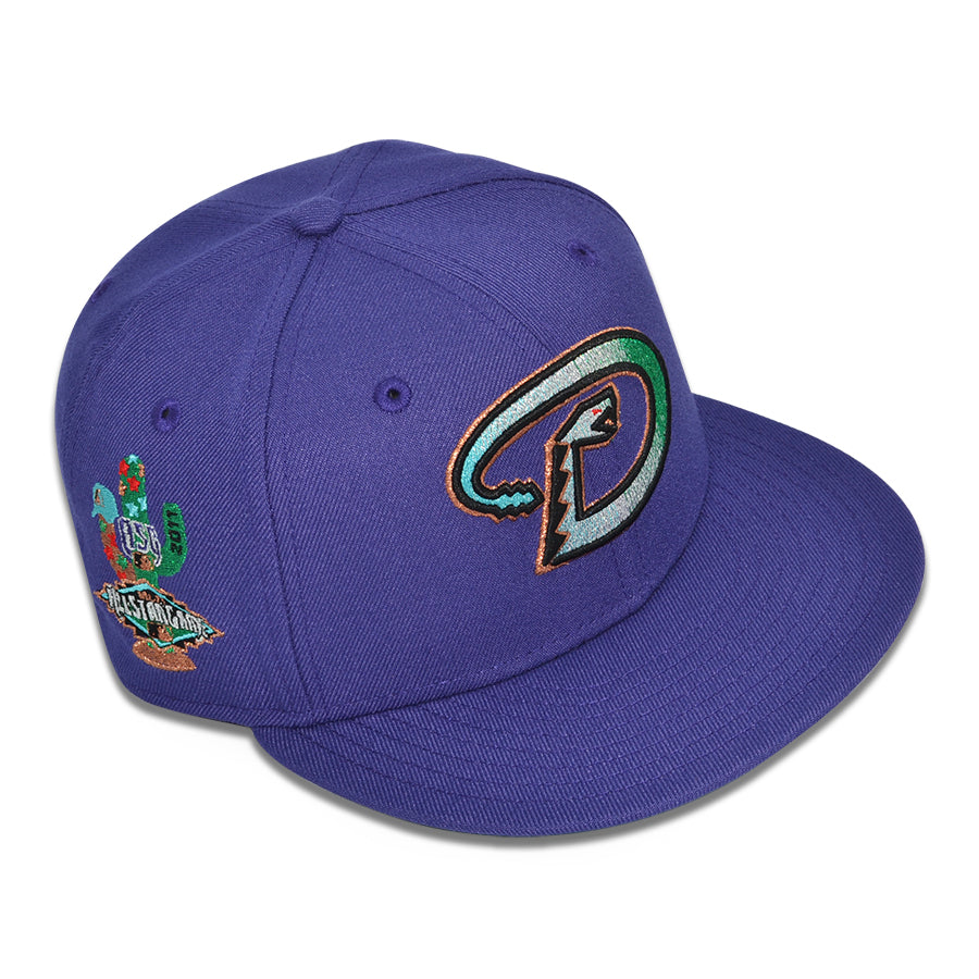 Arizona Diamondbacks "DESERT AMETHYST" Exclusive New Era 59Fifty Fitted Hat - New Orchid