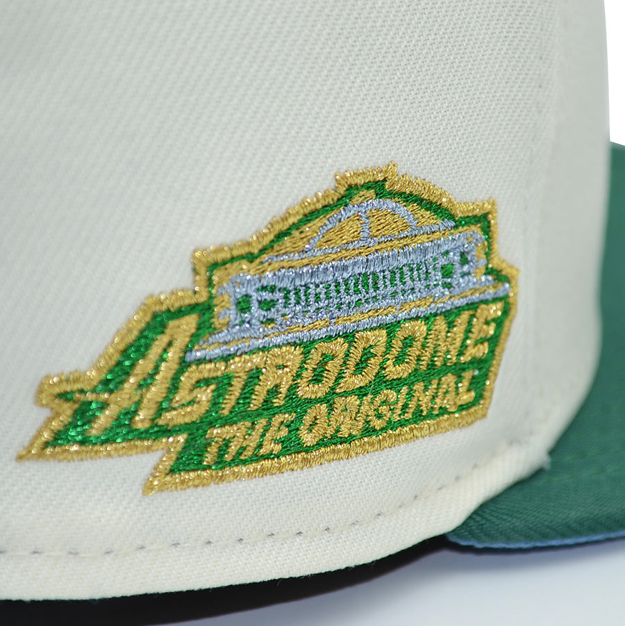 Houston Astros "EMERALD ICY" Exclusive New Era 59Fifty Fitted Hat - Chrome/Emerald