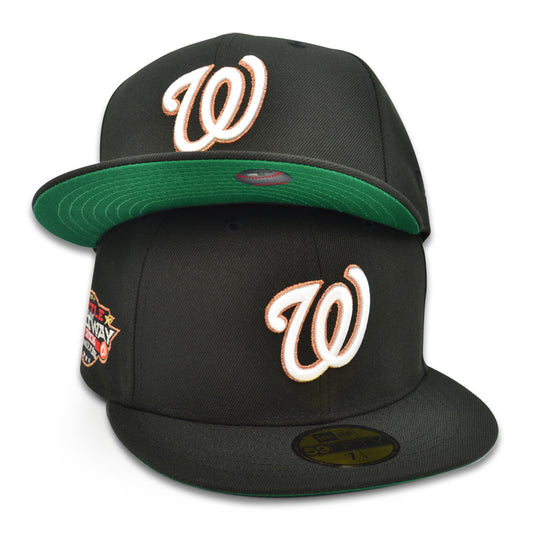 Washington Nationals 2006 BATTLE OF THE BELTWAY Exclusive New Era 59Fifty Fitted Hat - Black