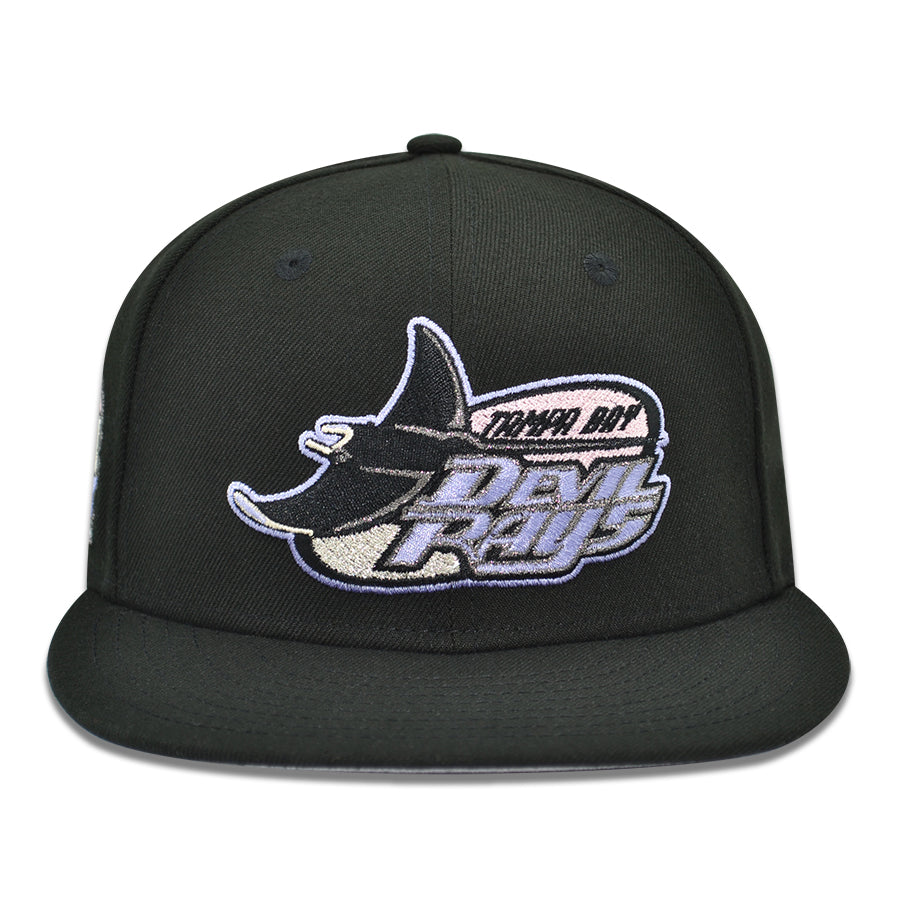 Tampa Bay Devil Rays "TAMPA RIVERWALK "" Exclusive New Era 59Fifty Fitted Hat - Black