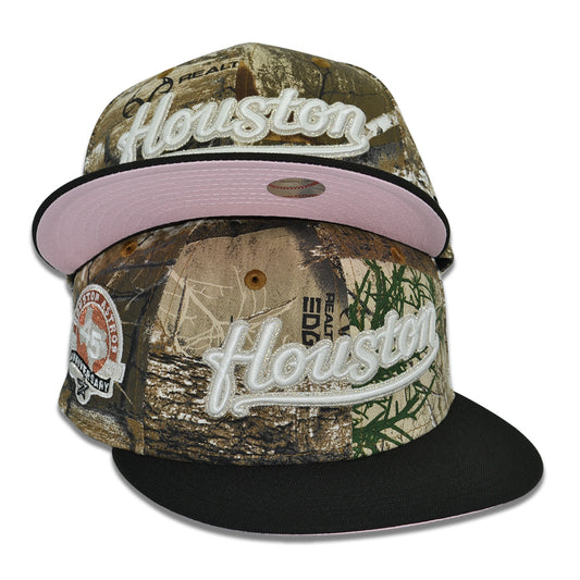 Houston Astros "CAMO PINKY V2" Exclusive New Era 59Fifty Fitted Hat - Real Tree/Black/Pinky