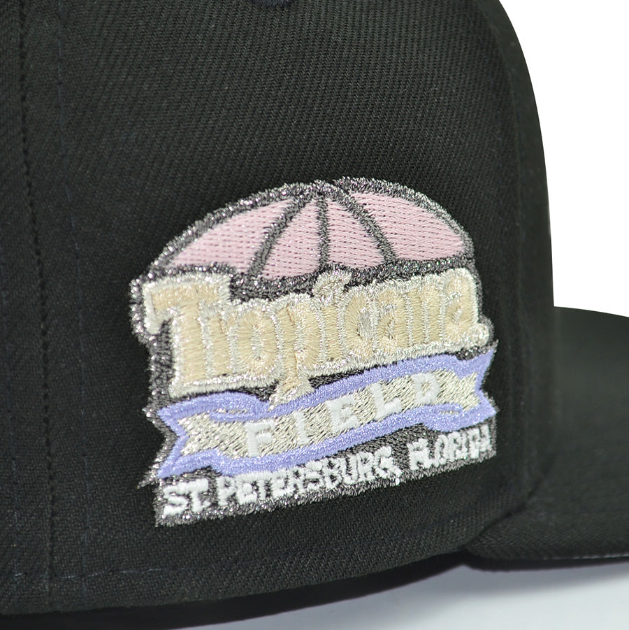 Tampa Bay Devil Rays "TAMPA RIVERWALK "" Exclusive New Era 59Fifty Fitted Hat - Black