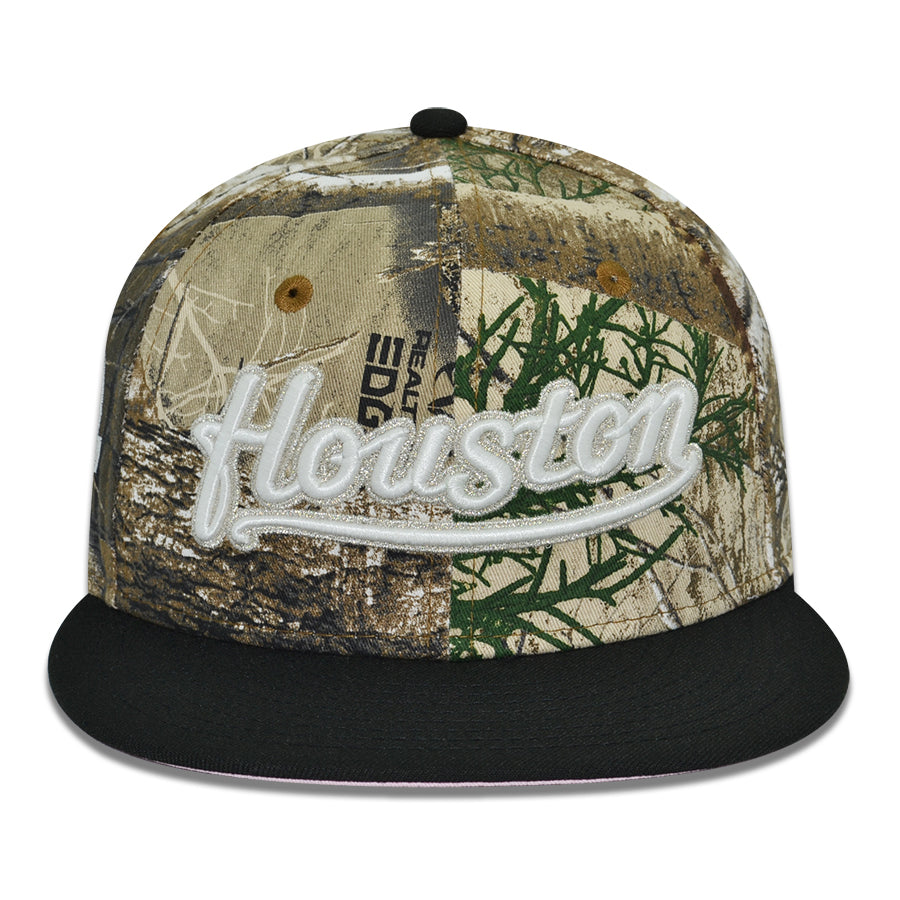 Houston Astros "CAMO PINKY V2" Exclusive New Era 59Fifty Fitted Hat - Real Tree/Black/Pinky