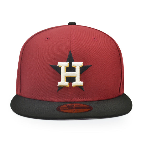 Houston Astros 2022 WORLD SERIES Exclusive New Era 59Fifty Fitted Hat - Brick/Black