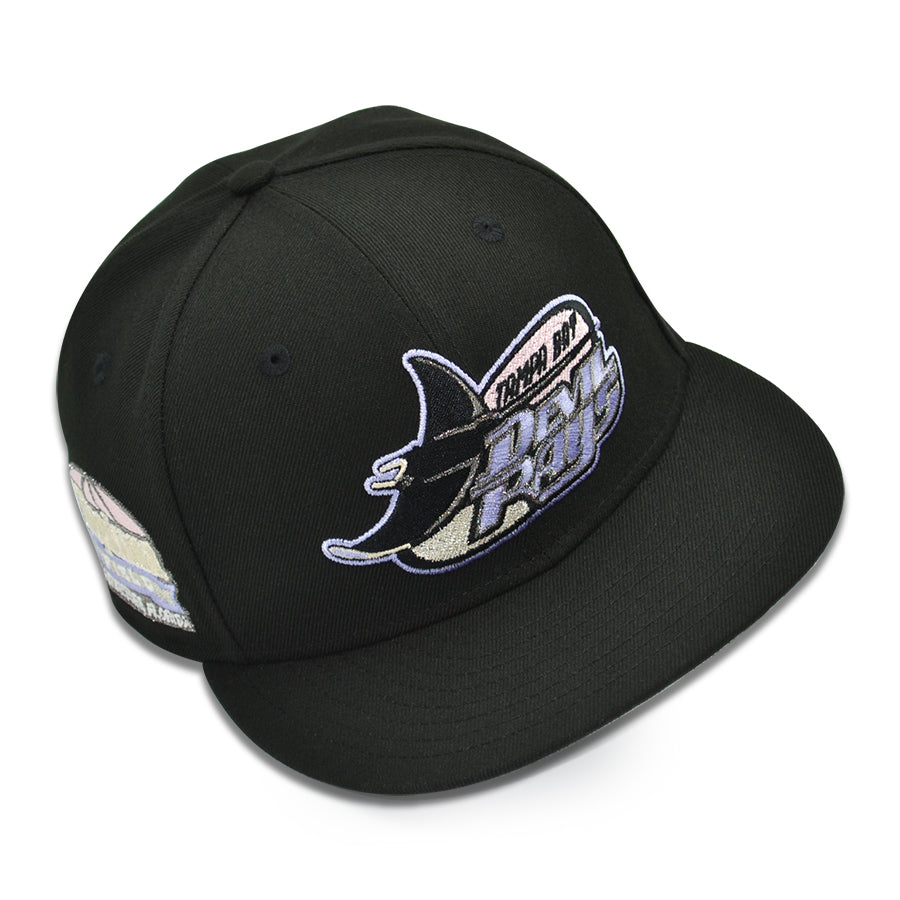 Tampa Bay Devil Rays "TAMPA RIVERWALK "" Exclusive New Era 59Fifty Fitted Hat - Black