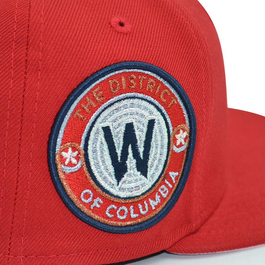 Washington Nationals DC "RED CONNECT" Exclusive 59Fifty Fitted Hat - Scarlet/Pinky