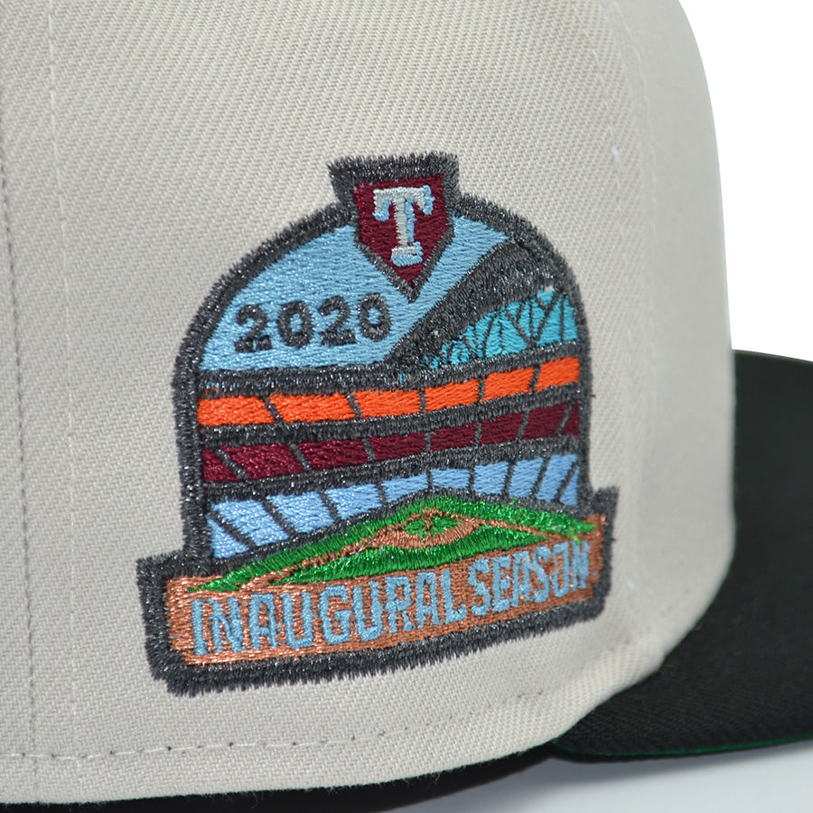 Texas Rangers "TEXAS THROW 2.0" Exclusive New Era 59Fifty Fitted Hat - Stone/Black