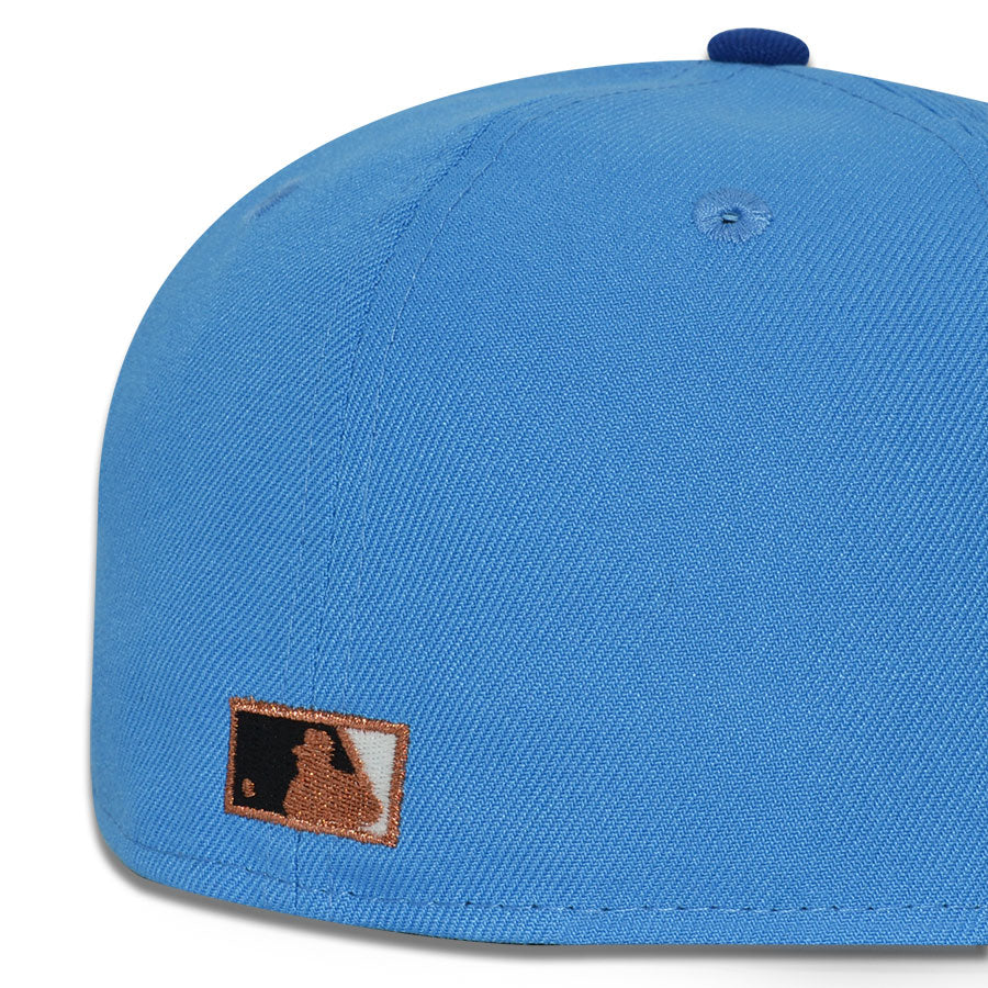 New York Mets "MR .BAKLAVA" Exclusive New Era 59Fifty Fitted Hat - Blue Reef/Black