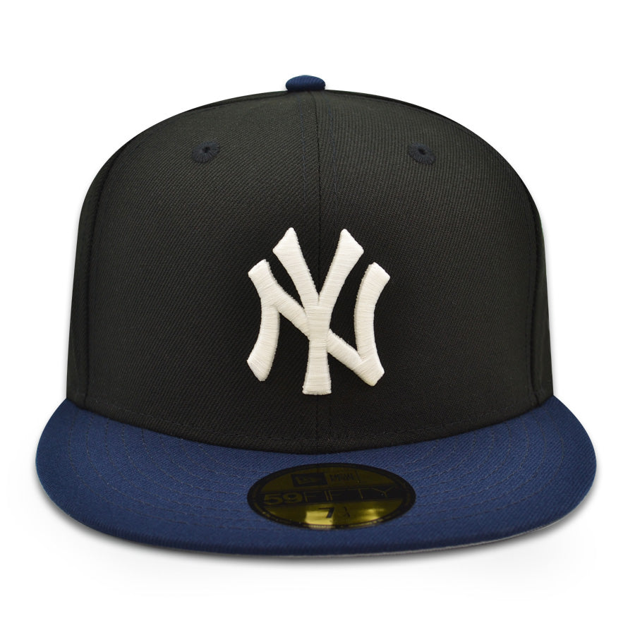 New York Yankees 1996 WORLD SERIES Exclusive New Era 59Fifty Fitted Hat - Black/OC Navy