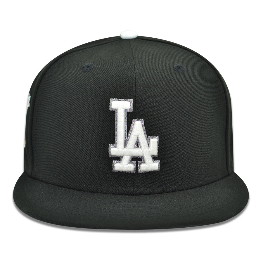 Los Angeles Dodgers "STRAIGHT OUTTA LA" Exclusive New Era 59Fifty Fitted Hat - Black