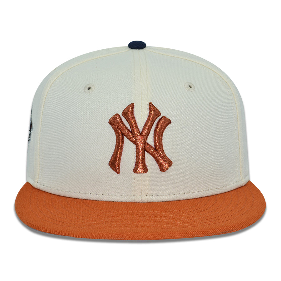 New York Yankees "THE MELO" Exclusive New Era 59Fifty Fitted Hat - Chrome/Flight Orange