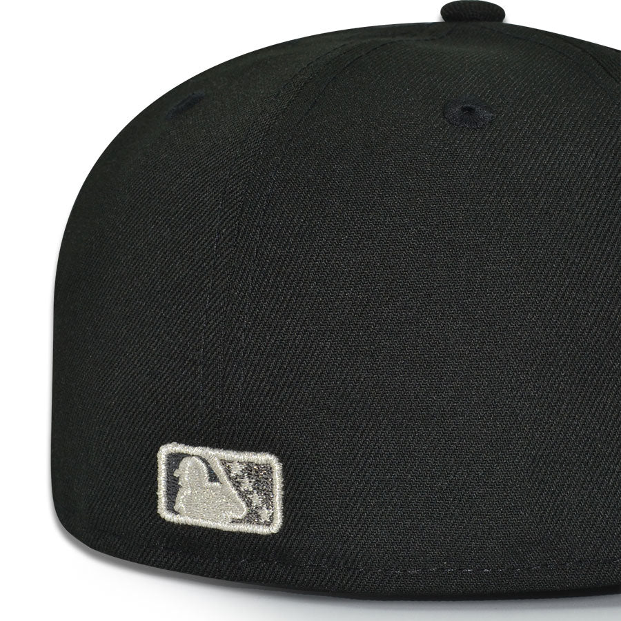 Worcester Woo Sox "BLACK TRUFFLE" Exclusive New Era 59Fifty Fitted Hat - Black
