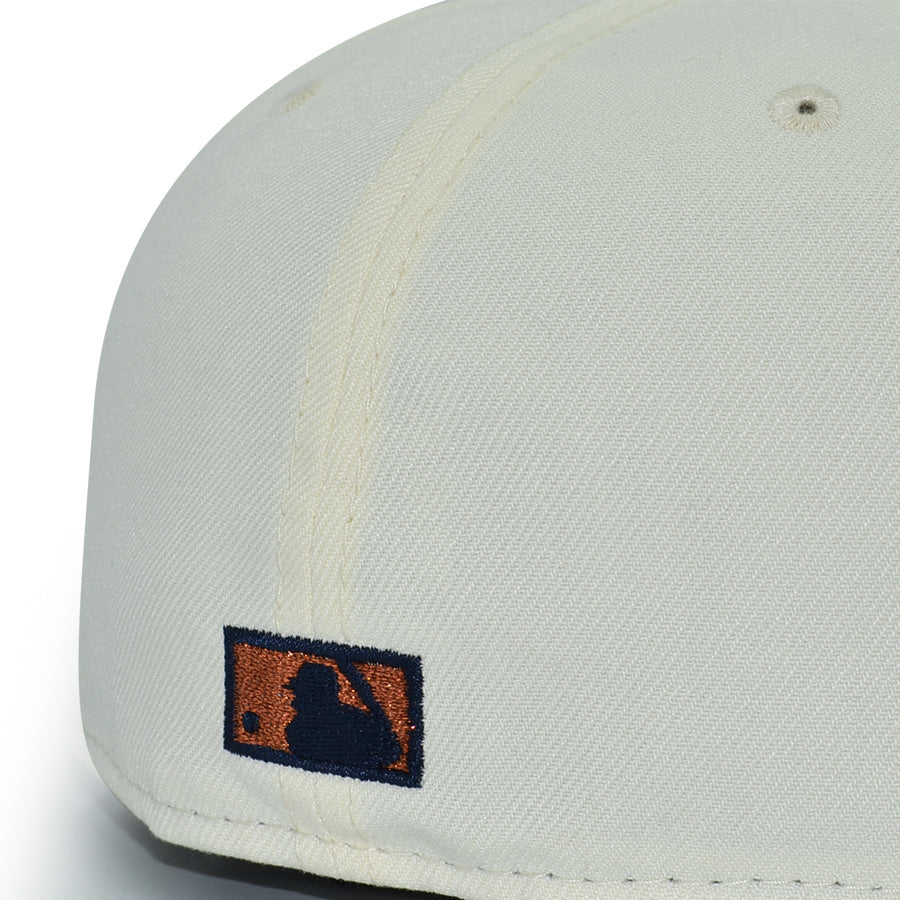 New York Yankees "THE MELO" Exclusive New Era 59Fifty Fitted Hat - Chrome/Flight Orange