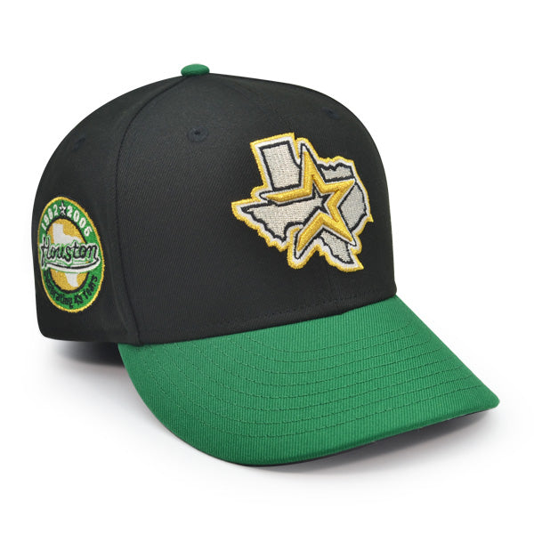 Houston Astros 45 Years Exclusive New Era 59Fifty Fitted Hat -Black/Green