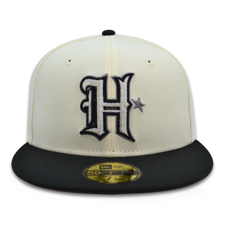 Houston Texans "THE HIT MAN" Exclusive New Era 59Fifty Fitted Hat - Chrome/Black
