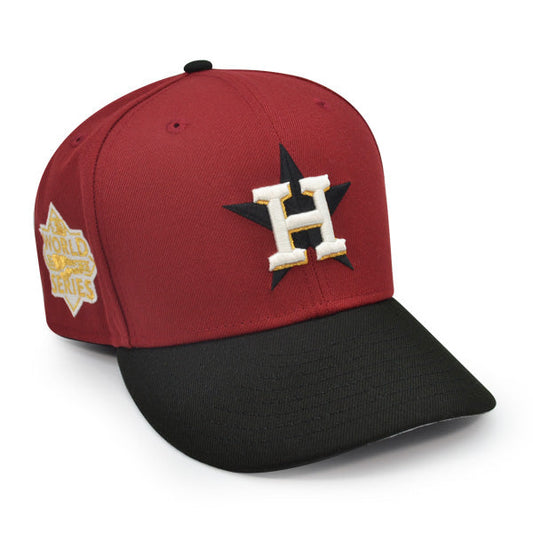 Houston Astros 2022 WORLD SERIES Exclusive New Era 59Fifty Fitted Hat - Brick/Black
