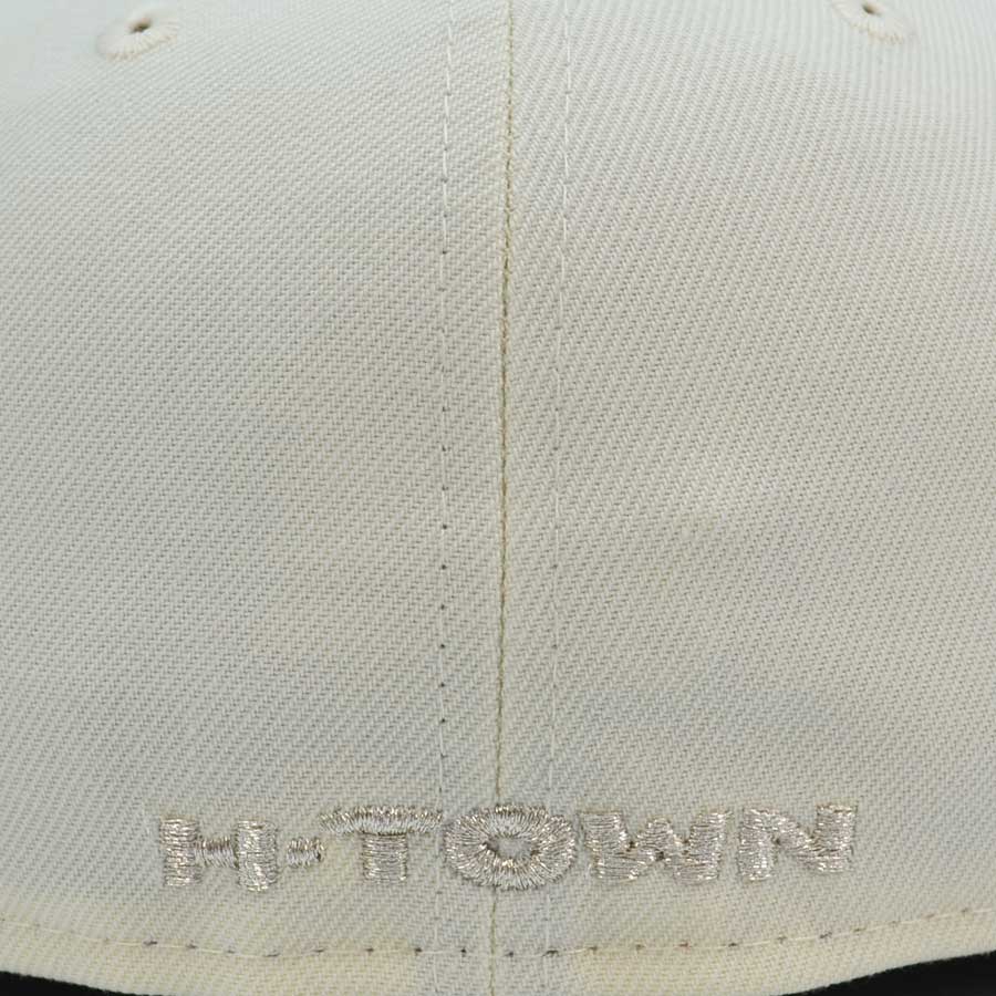 Houston Texans "THE HIT MAN" Exclusive New Era 59Fifty Fitted Hat - Chrome/Black