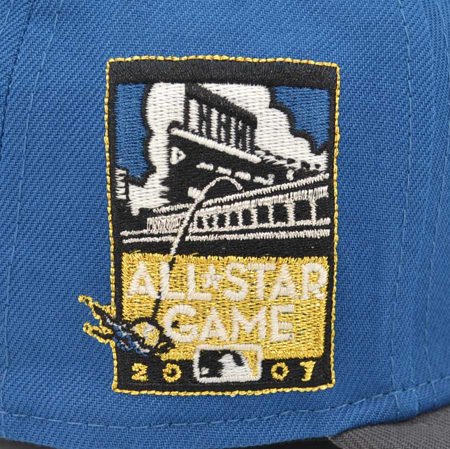 San Francisco Giants 2007 ALL-STAR GAME Exclusive New Era 59Fifty Fitted Hat - Seashore/Dark Graphite