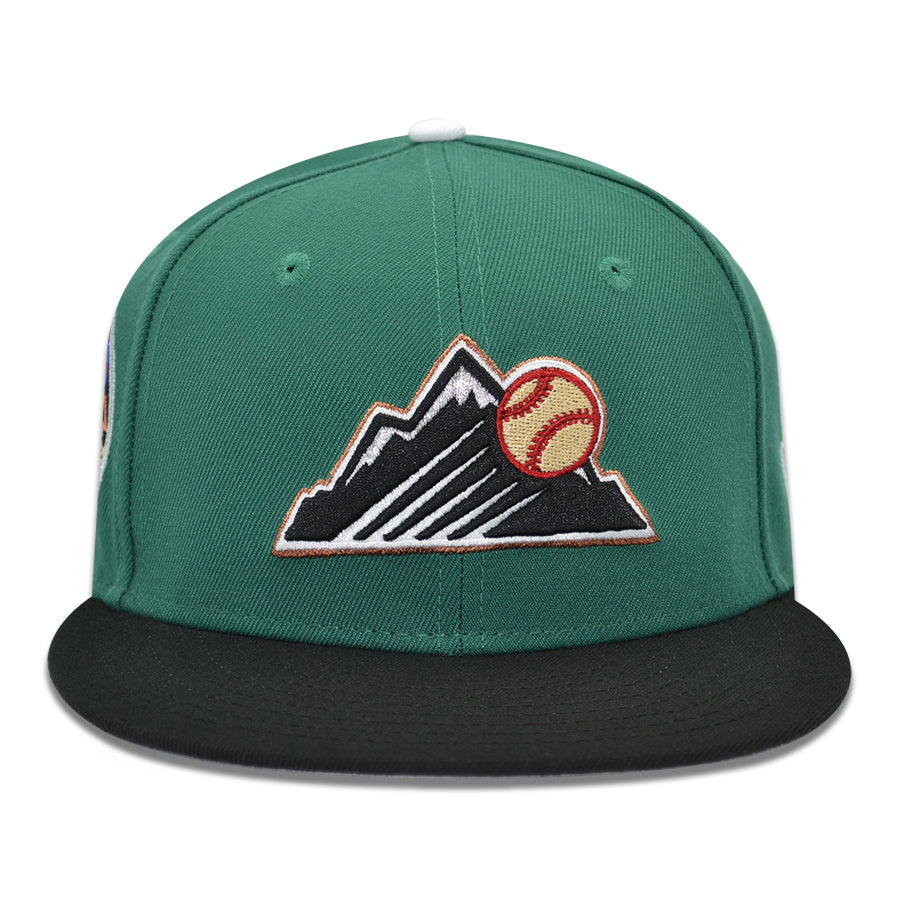 Colorado Rockies "ROCK LEE" Exclusive New Era 59Fifty Fitted Hat - Emerald/Black