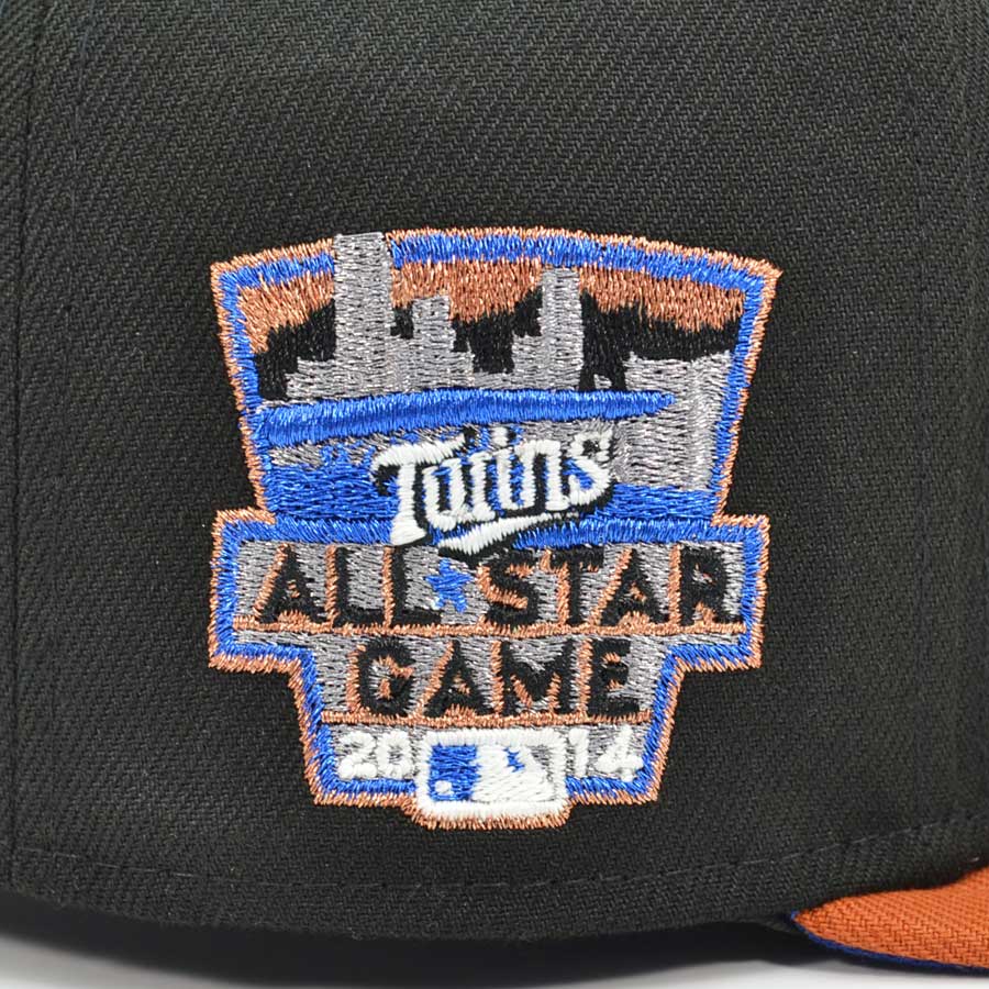 Washington Nationals 2014 ALL-STAR GAME Exclusive New Era 59Fifty Fitted Hat - Black/Rust