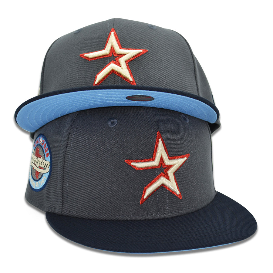 Houston Astros "BITTSM 2.0" Exclusive New Era 59Fifty Fitted Hat - Dark Graphite/Oceanside